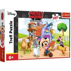 Trefl Disney Mickey Mouse ve Arkadaşları Çiftçi Mickey 160 Parça Puzzle