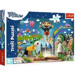 Trefl The Treflik Family Trefliks For The Night 100 Parça Puzzle