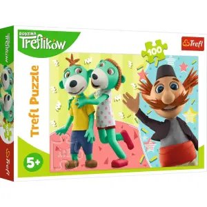 Trefl The Treflik Family Trefliks And Uncle 100 Parça Puzzle