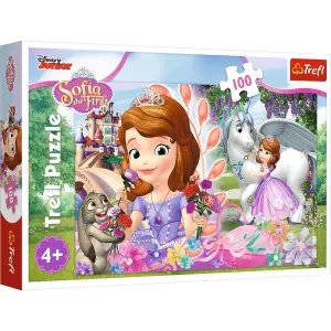 Trefl Disney Sofia Macera Krallığı 100 Parça Puzzle