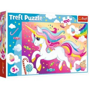 Trefl Beautiful Unicorn 100 Parça Puzzle
