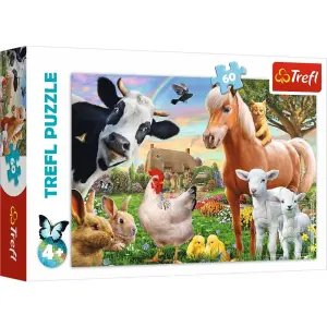 Trefl A Cheerful Farm 60 Parça Puzzle