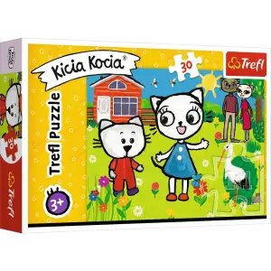 Trefl Kicia Kocia Kittykit's Adventures 30 Parça Puzzle