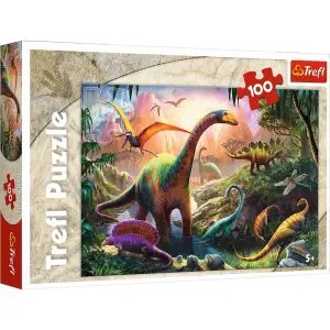 Trefl Dinosaurs's Land 100 Parça Puzzle