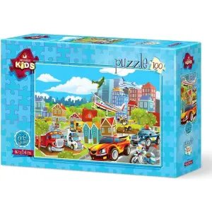 Art Kids Puzzle Taşıtlar 100 Parça 5620