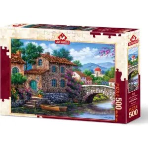 Art Puzzle Çiçekli Kanal 500 Parça 5070