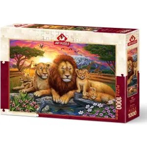 Art Puzzle Aslan Ailesi 1000 Parça 5221