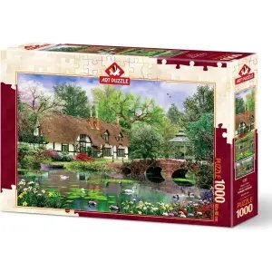 Art Puzzle Nilüfer Çiçekleri 1000 Parça 5189