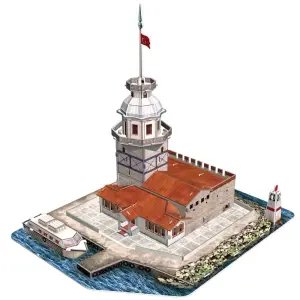 Cubic Fun 3D Puzzle - Kız Kulesi