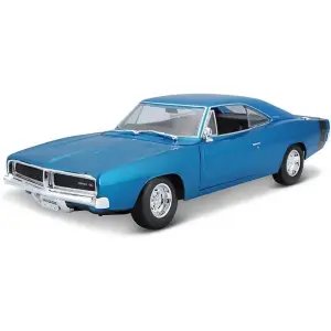 Maisto 1:25 1969 Dodge Charger R/T Mavi