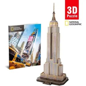 Cubic Fun National Geographic 3D Puzzle - Empire State Binası