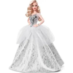 Barbie 2021 Mutlu Yıllar Bebeği Sarışın GXL18