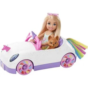 Barbie Club Chelsea Bebek ve Arabası GXT41