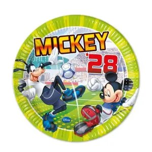 Mickey Mouse Goal 8'li Karton Tabak