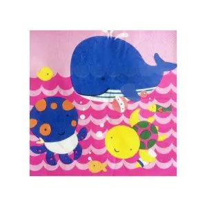 Neşeli Balıklar Pembe 20'li Peçete