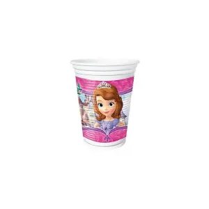 Prenses Sofia 8'li Plastik Bardak