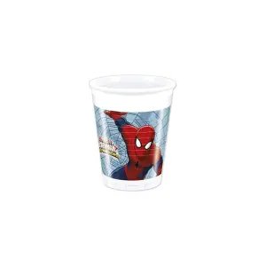Spiderman Web Warrıors 8'li Plastik Bardak