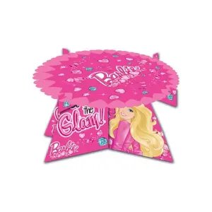 Barbie 3D Cupcake Pasta Tabağı