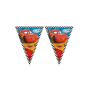Cars Üçgen Bayrak