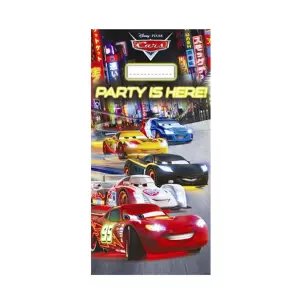 Cars Neon Kapı Afişi