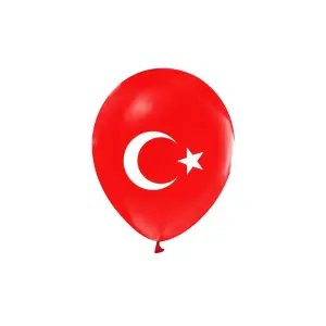 Sweet Party Ay Yıldız Baskılı 5'li Balon