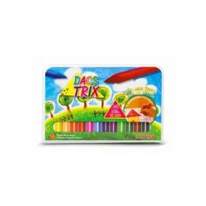 Alpino Dacstrix Üçgen Mum Boya 12 Renk