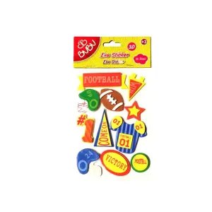 Bubu 3D Go Team Eva Sticker