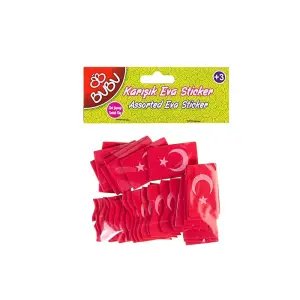 Bubu Türk Bayrağı Eva Stıcker