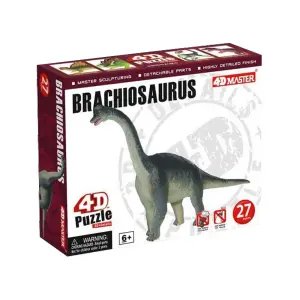 4D Master Brachiosaurus 3D Puzzle