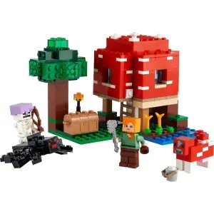 Lego Minecraft 21179 Mantar Evi