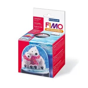 Fimo Accessoires Kar Küresi Yapım Kiti