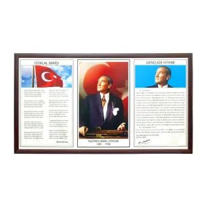 Panda Üçlü Milli Levha Mdf Çerçeve 45*90 / Pan 424