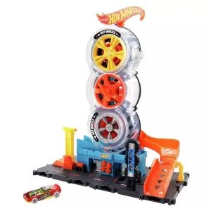 Hot Wheels Monster City Tekerlek Kulesi Pisti Oyun Seti HDP02