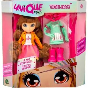 Unique Eyes Bebekler ve Ekstra Kıyafet - Sophia