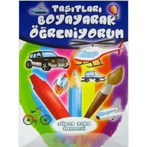 Taşıtları Boyayarak Öğreniyorum