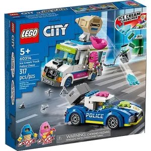 Lego City 60314 Dondurma Kamyonu Polis Takibi
