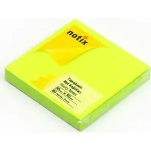 Notix Neon Yapışkanlı Not Kağıdı 5*5 Cm