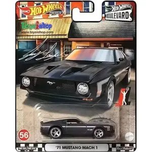 Hot Wheels Premium Boulevard 56 1971 Mustang Mach 1 HCR21