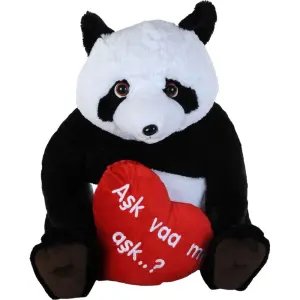 Neco Plush Panda Aşk Var Mı Aşk 70 Cm