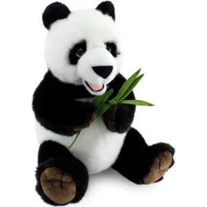 Animals Of The World Oturan Bambulu Panda Peluş 30 Cm
