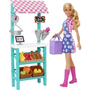 Barbie Çiftçi Pazarı Oyun Seti HCN22