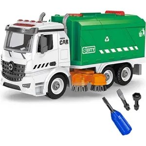 Işıklı Sesli Sök-Tak Parçalı Temizlik Kamyonu