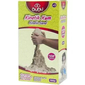 Bu-Bu Kinetik Kum 1000 Gr Naturel