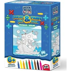 Art Kids Puzzle Çöz & Boya Bölme 100 Parça 5849