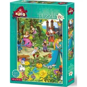 Art Kids Puzzle Kralın Misafirleri 150 Parça 4524