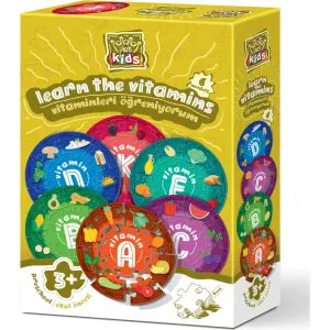 Art Kids Baby Puzzle Vitaminleri Öğreniyorum 5833