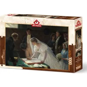 Art Puzzle Evlilik İmzası 1000 Parça 5246