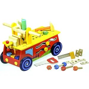 Mentari Seyyar Atölyem Eğitici Ahşap Tamir Seti