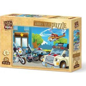 Art Kids Koruyucu Ekip 50 Parça Ahşap Puzzle 5890