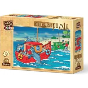Art Kids Mutlu Fok Balıkları 25 Parça Ahşap Puzzle 5866